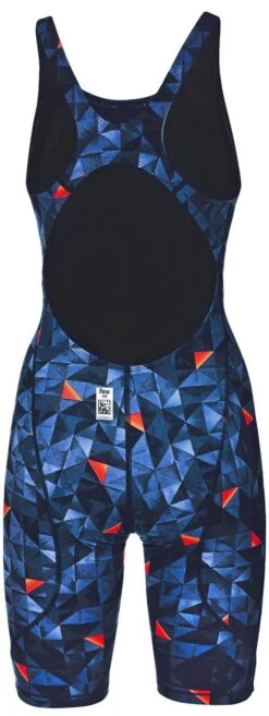 Combinaison De Natation Femme Arena Powerskin ST 2.0 Dos Ouvert Turquoise /Orange -Funky Trunks Soldes 000812 801 b