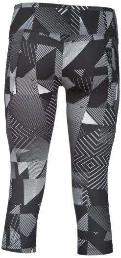 Legging Femme Arena W Gym 3/4 Tights Optical -Funky Trunks Soldes 000941 120 w gym 3 4 tights 006 b s