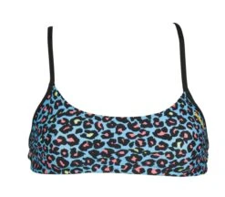 Haut De Maillot De Bain Arena Bandeau Play Turquoise Multi -Funky Trunks Soldes 001110 815 bandeau play 005 f s
