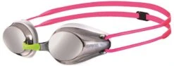 Lunettes De Compétition Natation Arena Tracks Junior Mirror Fuchsia