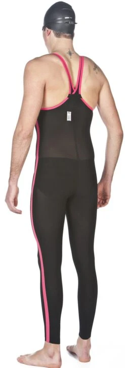Combinaison De Natation Eau Libre Homme Arena Powerskin R-Evo+ Open Water Dos Fermé Black / Fluo Yellow -Funky Trunks Soldes 27912503 005