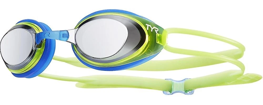 Lunettes De Natation Tyr Junior Black Hawk Mirror Blue / Green 3 Lunettes De Natation Tyr Junior Black Hawk Mirror Blue / Green