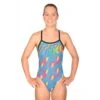 Maillot De Bain De Natation Femme Mako Aumakua 80s -Funky Trunks Soldes aumakua 80s1