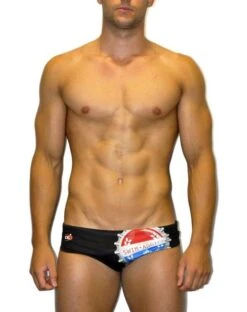 Maillot De Bain Homme Disseny Addict Noir