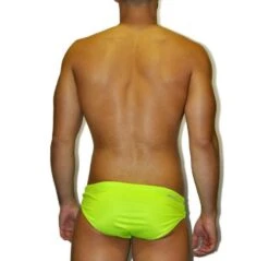 Maillot De Bain Homme Boxer Disseny Fluor Verd Vert -Funky Trunks Soldes banador hombre waterpolo fluor verd 1