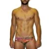 Maillot De Bain Homme Disseny Tecno Multicolore -Funky Trunks Soldes banador hombre waterpolo tecno
