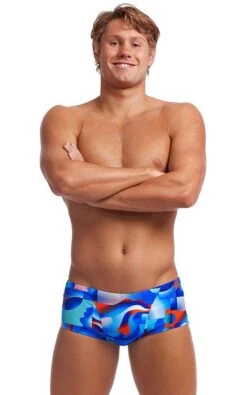 Maillot De Bain Funky Trunks Homme Classic - Battle Blue 7 Maillot De Bain Funky Trunks Homme Classic - Battle Blue -Funky Trunks Soldes battle blue mens 3