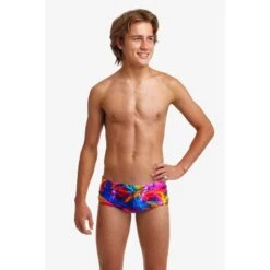 Maillot De Bain Funky Trunks Garçon Trunks - Solar Flares -Funky Trunks Soldes boys solar f