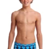 Maillot De Bain Funky Trunks Garçon Dive Master Bleu -Funky Trunks Soldes dive master 4