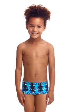 Maillot De Bain Funky Trunks Enfant Garçon Dive Master Bleu
