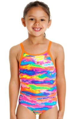 Maillot De Bain Funkita Enfant Fille Hot Wash Multicolore
