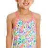 Maillot De Bain Funkita Enfant Fille Sea Queen Multicolore -Funky Trunks Soldes fg01t sea queens 03
