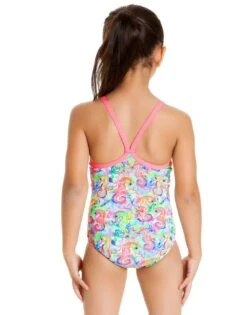 Maillot De Bain Funkita Enfant Fille Sea Queen Multicolore -Funky Trunks Soldes fg01t sea queens 04