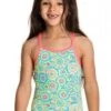 Maillot De Bain Funkita Enfant Fille Petal Party Multicolore -Funky Trunks Soldes fg01t petal party s1a 700x700 0