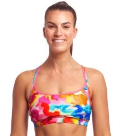 Maillot De Bain Funkita 2 Pièces Femme Messy Monet -Funky Trunks Soldes fs03l71536 4