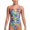 Maillot De Bain Funkita Fille Diamond Back - Rat Pack -Funky Trunks Soldes fs11g rat pack 01