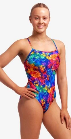 Maillot De Bain Funkita Femme Single Strap - Ocean Galaxy -Funky Trunks Soldes fs15l71552 3