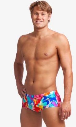 Maillot De Bain Funky Trunks Homme Trunks - Messy Monet -Funky Trunks Soldes ft30m71536 3