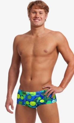 Maillot De Bain Funky Trunks Homme Trunks - Blue Bottle -Funky Trunks Soldes ft30m71539 1