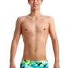 Maillot De Bain Funky Trunks Garçon Sand Storm Bleu -Funky Trunks Soldes ft32b sand storm 0785