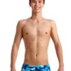 Maillot De Bain Funky Trunks Garçon Sea Spray Bleu -Funky Trunks Soldes ft32b sea spray 0798