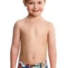 Maillot De Bain Funky Trunks Enfant Garçon Postcard Paradise Multicolore -Funky Trunks Soldes ft32t postcard paradise s1