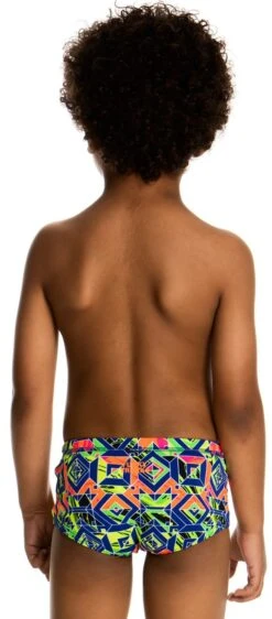 Maillot De Bain Funky Trunks Enfant Garçon Clockwork Multicolore -Funky Trunks Soldes ft32t clockwork orang 009