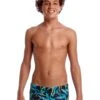 Maillot De Bain Funky Trunks Garçon Sucker Punch Noir -Funky Trunks Soldes fts001b sucker punch 1 1