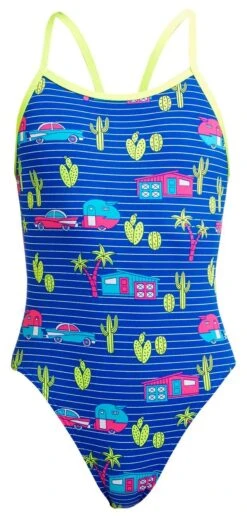 Maillot De Bain Funkita Fille Single Strap Cadi Shack -Funky Trunks Soldes g codi shock