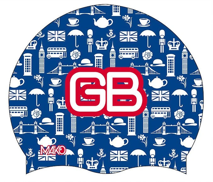 Bonnet Silicone De Natation Mako GB 3 Bonnet Silicone De Natation Mako GB