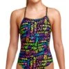 Maillot De Bain Funkita Fille Strapped In - Love Funky 2 Maillot De Bain Funkita Fille Strapped In - Love Funky -Funky Trunks Soldes girl love funky f