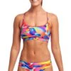 Maillot De Bain Funkita 2 Pièces Femme Radar Rage -Funky Trunks Soldes ladies rage radar 2p 1