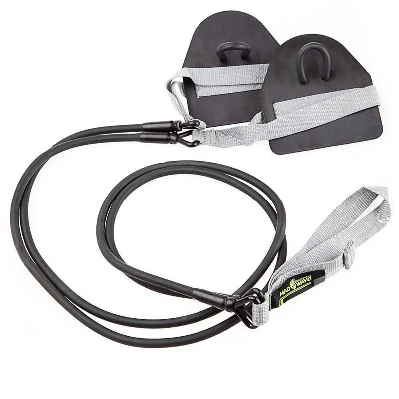 Matériel D'entraînement, Musculation Hors De L'eau Madwave Elastiques Avec Plaquettes Grise 3 Matériel D'entraînement, Musculation Hors De L'eau Madwave Elastiques Avec Plaquettes Grise