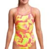 Maillot De Bain Funkita Fille Tie Me Tight - Pinged Pink 1 Maillot De Bain Funkita Fille Tie Me Tight - Pinged Pink -Funky Trunks Soldes pinged pink girls5