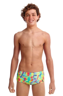 Maillot De Bain Funky Trunks Garçon Point Break Vert