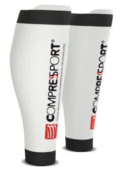 Compression Sportive Compressport Calf R2 V2 Blanc