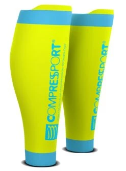Compression Sportive Compressport Calf R2 V2 Fluo Yellow