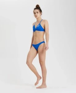 Bas De Maillot De Bain Femme Arena Team Uni Bleu Royal -Funky Trunks Soldes royal entier 1