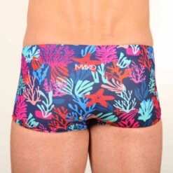 Maillot De Bain Homme Mako Shorty Coral Blue -Funky Trunks Soldes shorty coral blue2
