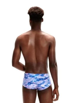 Maillot De Bain Homme SPEEDO Allover Digital 13.5cm Briefs - Clearwater Dawn -Funky Trunks Soldes sp3 5