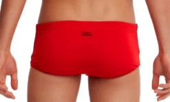Maillot De Bain Funky Trunks Garçon Solid Still Red Rouge -Funky Trunks Soldes still red 7