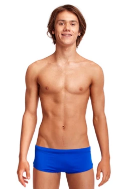 Maillot De Bain Funky Trunks Garçon Solid Still Speed Bleu