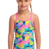 Maillot De Bain Funkita Enfant Fille Sunkissed Rose -Funky Trunks Soldes sunkissed