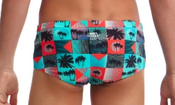 Maillot De Bain Funky Trunks Garçon Sunset Strip Vert -Funky Trunks Soldes sunset strip 7