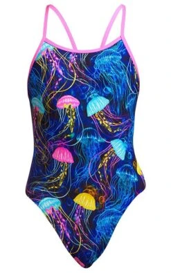 Maillot De Bain Funkita Fille Single Strap - Schwimma Stinga -Funky Trunks Soldes swimma girls3