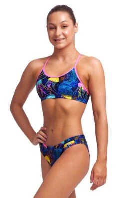 Maillot De Bain Funkita 2 Pièces Fille Racerback - Swimma Stinga -Funky Trunks Soldes swimma girls 2p5
