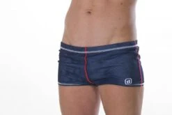 Maillot De Bain De Natation Et Triathlon Homme Zerod Drag Short USA Bleu -Funky Trunks Soldes usa 2