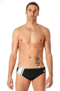 Maillot De Bain Homme Zerod Brief Smt Noir -Funky Trunks Soldes z3r0d 15swimming man training black 7