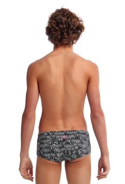 Maillot De Bain Funky Trunks Garçon Zebra Crossing Noir -Funky Trunks Soldes zebra crossing 3